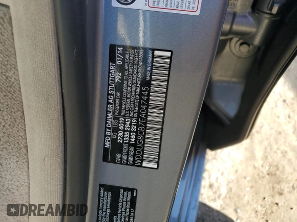 2014 Mercedes-Benz S-Class S 550 with VIN WDDUG8CB7EA047445, listed as a Copart auction lot 88027715 with 78,300 mi miles and Salvage Title. Bid and sale history available at carsss.com. Image 12.