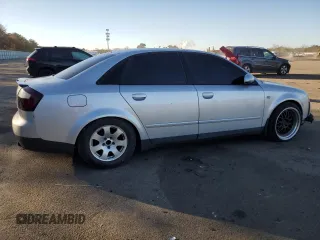 2002 Audi A4 1.8T with VIN WAULC68E22A157319, listed as a Copart auction lot 56549314 with 242,402 mi miles and Non Repairable. Bid and sale history available at carsss.com. Image 3.