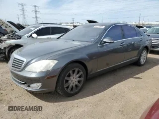 2007 Mercedes-Benz S 550 z VIN WDDNG86X47A126375, wystawiony jako Copart lot #52773385 z przebiegiem 116 547 mil mil oraz Szkoda całkowita • Salvage title. Historia ofert i sprzedaży dostępna na DreamBid. Obrazek 1.