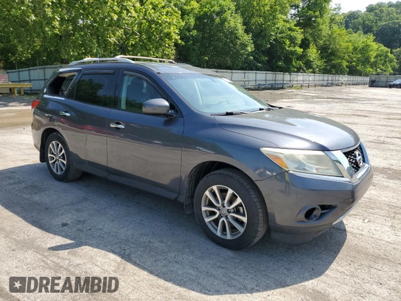 2014 Nissan Pathfinder Platinum with VIN 5N1AR2MM0EC653996, listed as a Copart auction lot 62788795 with 128,456 mi miles and Clean title. Bid and sale history available at DreamBid. Image 4.