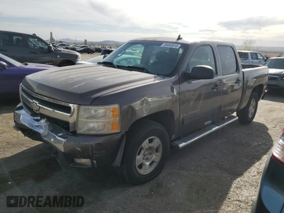 2007 Chevrolet Silverado 1500 LTZ with VIN 2GCEK13M471622524, listed as a Copart auction lot 50892815 with 175,532 mi miles and Salvage Title. Bid and sale history available at carsss.com. Image 1.