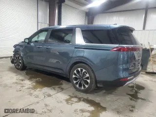 2024 Kia Carnival EX with VIN KNDNC5H34R6445165, listed as a Copart auction lot 49506815 with 15,426 mi miles and Salvage Title. Bid and sale history available at carsss.com. Image 2.