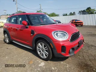 2022 MINI Countryman Cooper z VIN WMZ43BR03N3N71821, wystawiony jako Copart lot #62858615 z przebiegiem 67 534 mil mil oraz Szkoda całkowita • Salvage title. Historia ofert i sprzedaży dostępna na DreamBid. Obrazek 4.