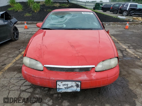1997 Chevrolet Monte Carlo LS with VIN 2G1WW12M1V9225306, listed as a Copart auction lot 60445135 with 171,404 mi miles and Clean title. Bid and sale history available at DreamBid. Image 5.
