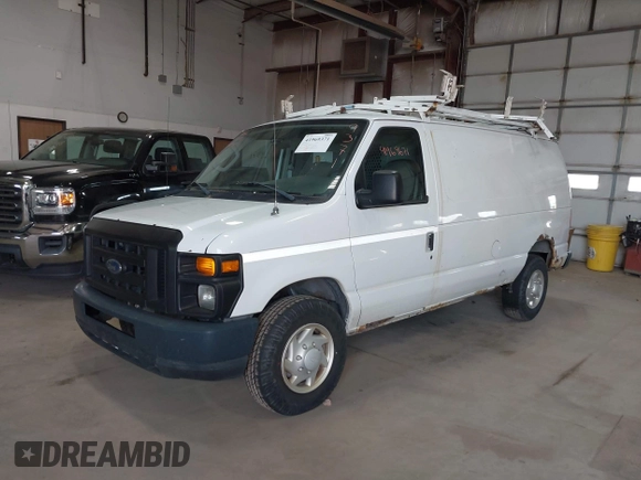 2008 Ford Econoline Cargo Commercial with VIN 1FTNE24L78DB58458, listed as a IAAI auction lot 41969371 with 133,399 mi miles and . Bid and sale history available at DreamBid. Image 2.
