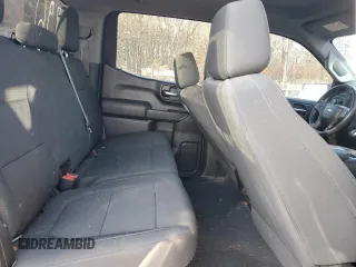 2022 Chevrolet Silverado 1500 Custom with VIN 1GCPYBEK9NZ127961, listed as a Copart auction lot 52880535 with 64,591 mi miles and Salvage Title. Bid and sale history available at DreamBid. Image 10.