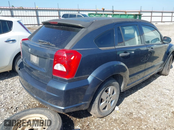 2007 Dodge Caliber with VIN 1B3HB28B87D373869, listed as a IAAI auction lot 41904932 with 189,045 mi miles and . Bid and sale history available at DreamBid. Image 4.