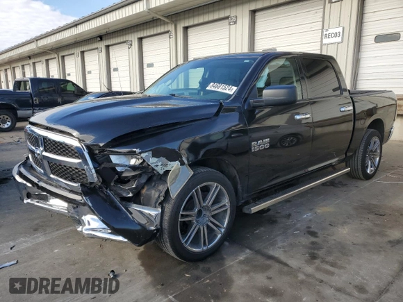 2016 Ram 1500 Tradesman z VIN 1C6RR6KG9GS243239, wystawiony jako Copart lot #84681524 z przebiegiem 150 838 mil mil oraz Szkoda całkowita • Salvage title. Historia ofert i sprzedaży dostępna na DreamBid. Obrazek 1.