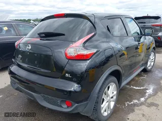 2015 Nissan Juke S with VIN JN8AF5MR1FT503590, listed as a IAAI auction lot 41970400 with 153,852 mi miles. Bid and sale history available at carsss.com. Image 4.