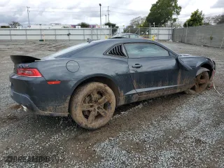 2015 Chevrolet Camaro SS with VIN 2G1FK1EJXF9104630, listed as a Copart auction lot 49088205 with 11,279 mi miles and Salvage Title. Bid and sale history available at carsss.com. Image 3.