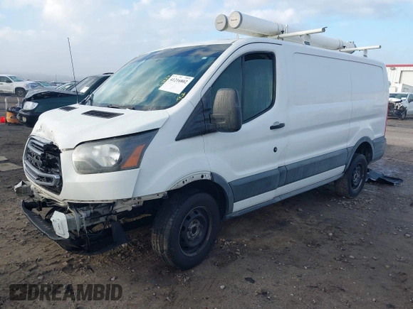 2015 Ford Transit Cargo with VIN 1FTNR1ZMXFKA38419, listed as a IAAI auction lot 41216802 with 109,744 mi miles and . Bid and sale history available at DreamBid. Image 16.