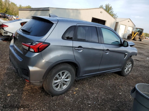 2022 Mitsubishi RVR SE with VIN JA4AJVAW0NU606975, listed as a Copart auction lot 71039104 with 61661 miles and Salvage Title. Bid and sale history available at carsss.com. Image 3.