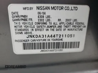 2004 Infiniti I35 z VIN JNKDA31A44T211051, wystawiony jako Copart lot #78260734 z przebiegiem 161 302 mil mil oraz Czysty tytuł • Clean title. Historia ofert i sprzedaży dostępna na DreamBid. Obrazek 12.