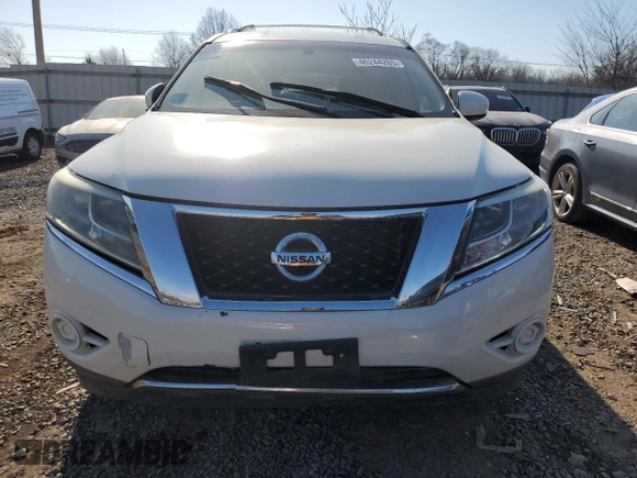 2013 Nissan Pathfinder S with VIN 5N1AR2MM6DC637459, listed as a Copart auction lot 46244265 with 149,396 mi miles and Clean Title. Bid and sale history available at carsss.com. Image 5.