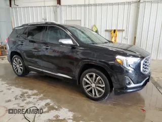 2018 GMC Terrain Denali z VIN 3GKALXEX9JL314152, wystawiony jako Copart lot #56932235 z przebiegiem 83 805 mil mil oraz Czysty tytuł • Clean title. Historia ofert i sprzedaży dostępna na DreamBid. Obrazek 4.