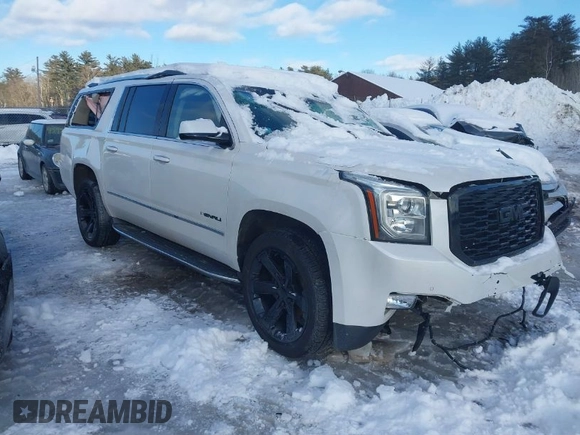 2020 GMC Yukon XL Denali with VIN 1GKS2HKJ3LR223239, listed as a IAAI auction lot 41606846 with 75,452 mi miles. Bid and sale history available at carsss.com. Image 1.