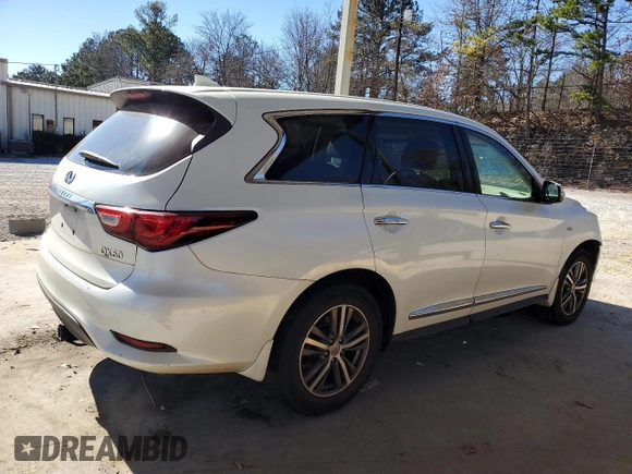 2016 Infiniti QX60 with VIN 5N1AL0MN9GC523233, listed as a Copart auction lot 88477635 with 159,660 mi miles and Salvage Title. Bid and sale history available at carsss.com. Image 3.