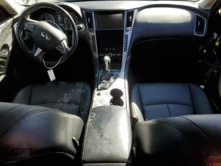 2017 Infiniti Q50 2.0t Premium with VIN JN1CV7AR0HM682499, listed as a Copart auction lot 72055093 with 95,130 mi miles and Salvage Title. Bid and sale history available at carsss.com. Image 8.