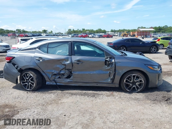 2024 Nissan Sentra SR with VIN 3N1AB8DV9RY279974, listed as a IAAI auction lot 42681299 with 20,552 mi miles and . Bid and sale history available at DreamBid. Image 13.