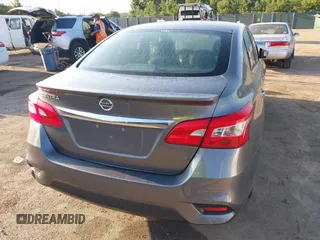 2017 Nissan Sentra S with VIN 3N1AB7AP1HY250807, listed as a IAAI auction lot 40084492 with 130,000 mi miles. Bid and sale history available at carsss.com. Image 4.