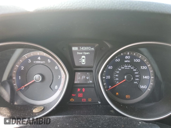 2014 Hyundai Elantra GT with VIN KMHD35LH3EU214578, listed as a Copart auction lot 72020684 with 140,693 mi miles and Salvage Title. Bid and sale history available at carsss.com. Image 9.