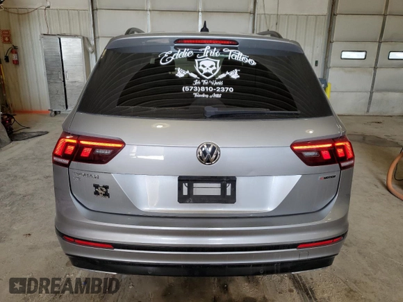 2020 Volkswagen Tiguan SE with VIN 3VV2B7AX1LM131674, listed as a Copart auction lot 54155815 with 115,555 mi miles and Salvage Title. Bid and sale history available at DreamBid. Image 6.