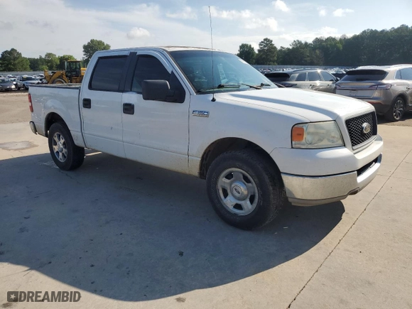 2005 Ford F-150 XLT with VIN 1FTRW12W65KC34877, listed as a Copart auction lot 55822904 with 341,875 mi miles and Salvage Title. Bid and sale history available at carsss.com. Image 4.