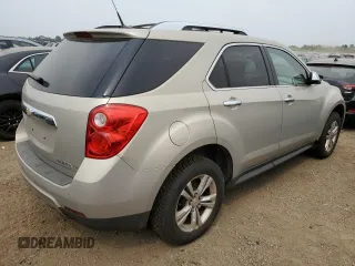 2012 Chevrolet Equinox LTZ z VIN 2GNFLGEK7C6185557, wystawiony jako Copart lot #60963655 z przebiegiem 162 795 mil mil oraz Czysty tytuł • Clean title. Historia ofert i sprzedaży dostępna na DreamBid. Obrazek 3.