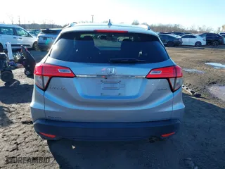 2019 Honda HR-V EX-L with VIN 3CZRU6H71KM706288, listed as a IAAI auction lot 41600575 with 76,645 mi miles. Bid and sale history available at carsss.com. Image 16.