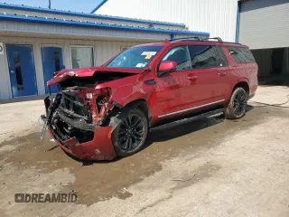 2023 GMC Yukon XL SLT z VIN 1GKS2GKD7PR499188, wystawiony jako Copart lot #54093875 z przebiegiem 32 387 mil mil oraz Szkody całkowita. Historia ofert i sprzedaży dostępna na DreamBid. Obrazek 1.