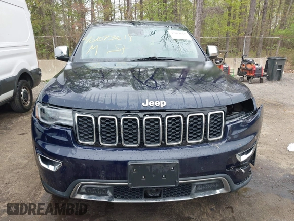 2017 Jeep Grand Cherokee Limited with VIN 1C4RJFBTXHC964565, listed as a IAAI auction lot 42073619 with 103,410 mi miles. Bid and sale history available at carsss.com. Image 12.
