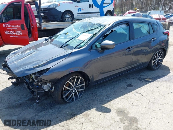 2024 Subaru Impreza Special Sports with VIN JF1GUAFC6R8358976, listed as a IAAI auction lot 42091271 with 6,747 mi miles and . Bid and sale history available at DreamBid. Image 2.