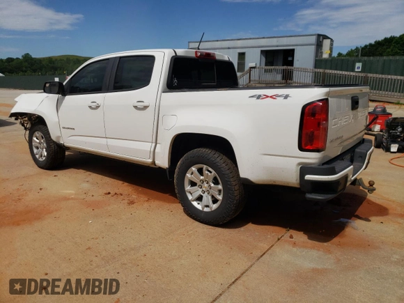 2022 Chevrolet Colorado 4WD LT с VIN 1GCGTCEN7N1130225, выставлен на аукционе Copart как лот 57571985 с пробегом 71 123 миль миль и Чистый • Clean title. История ставок и продаж доступна на DreamBid. Изображение 2.