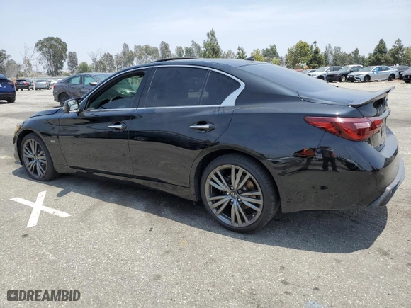 2020 Infiniti Q50 EDITION 30 with VIN JN1EV7AP9LM203383, listed as a Copart auction lot 57332294 with NaN miles and Salvage Title. Bid and sale history available at carsss.com. Image 2.