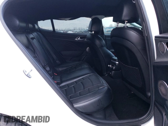 2022 Kia Stinger GT2 with VIN KNAE55LC5N6102759, listed as a Copart auction lot 49827825 with 101,311 mi miles and Salvage Title. Bid and sale history available at DreamBid. Image 10.