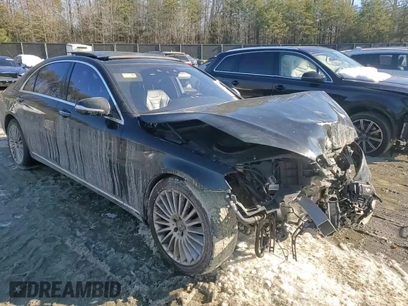 2018 Mercedes-Benz S 560 with VIN WDDUG8GB9JA375549, listed as a Copart auction lot 88075225 with Not Provided miles and Salvage Title. Bid and sale history available at DreamBid. Image 10.