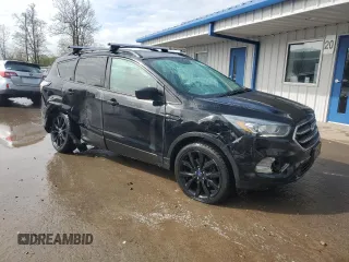 2017 Ford Escape SE with VIN 1FMCU9G96HUD62487, listed as a Copart auction lot 55266135 with 157,554 mi miles and Salvage Title. Bid and sale history available at carsss.com. Image 4.