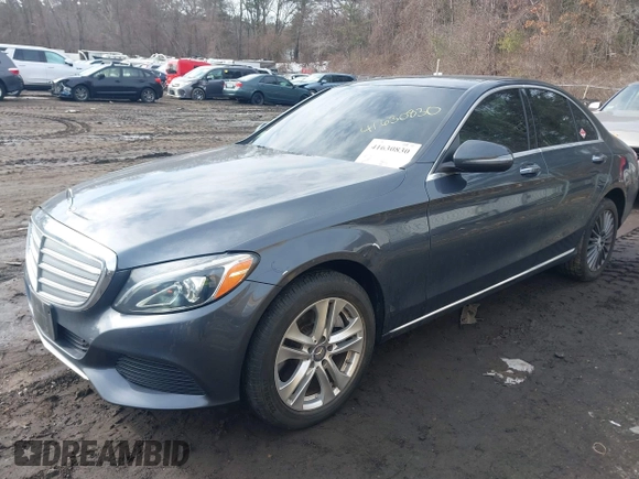 2016 Mercedes-Benz C 300 Luxury with VIN 55SWF4KB9GU108299, listed as a IAAI auction lot 41630830 with 89,484 mi miles and . Bid and sale history available at carsss.com. Image 18.