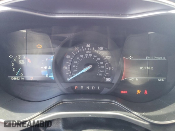 2020 Ford Fusion SE z VIN 3FA6P0HD1LR223770, wystawiony jako Copart lot #58267025 z przebiegiem 103 852 mil mil oraz Szkoda całkowita • Salvage title. Historia ofert i sprzedaży dostępna na DreamBid. Obrazek 9.