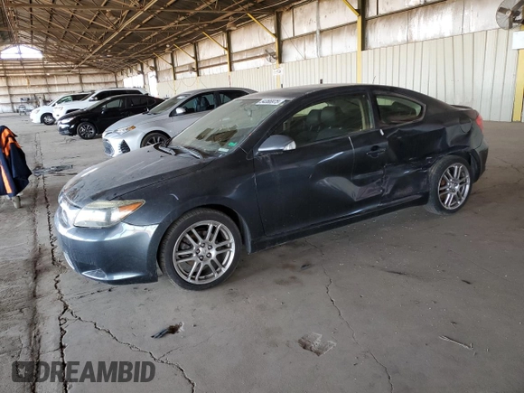 2005 Scion tC with VIN JTKDE177950027533, listed as a Copart auction lot 54366975 with 179,693 mi miles and Salvage Title. Bid and sale history available at carsss.com. Image 1.