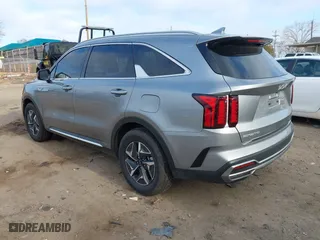 2023 Kia Sorento Hybrid EX with VIN KNDRH4LG2P5173421, listed as a IAAI auction lot 41530507 with 16,666 mi miles. Bid and sale history available at carsss.com. Image 3.