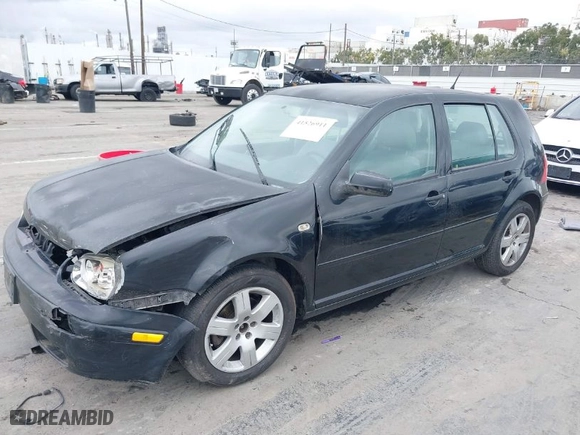 2005 Volkswagen Golf GL with VIN 9BWFL61J354014217, listed as a IAAI auction lot 41526911 with 137,805 mi miles. Bid and sale history available at carsss.com. Image 2.