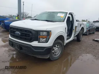 2023 Ford F-150 XL with VIN 1FTMF1CP7PKD46382, listed as a IAAI auction lot 41324488 with 90,976 mi miles and . Bid and sale history available at carsss.com. Image 2.