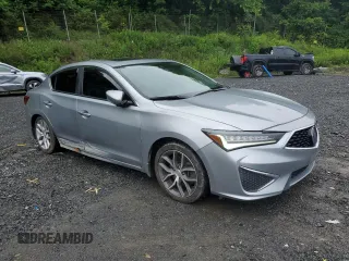 2019 Acura ILX Premium with VIN 19UDE2F71KA014829, listed as a Copart auction lot 58769395 with 52,209 mi miles and Salvage title. Bid and sale history available at DreamBid. Image 4.