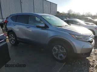 2019 Honda CR-V EX with VIN 7FARW2H51KE005380, listed as a Copart auction lot 52133465 with 68,575 mi miles and Salvage Title. Bid and sale history available at DreamBid. Image 4.