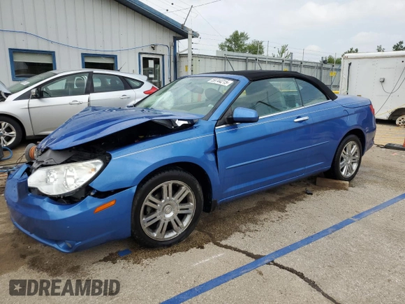 2008 Chrysler Sebring Limited с VIN 1C3LC65M58N260965, выставлен на аукционе Copart как лот 59744215 с пробегом 67 891 миль миль и Списание • Salvage title. История ставок и продаж доступна на DreamBid. Изображение 1.
