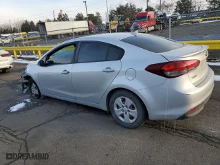 2017 Kia Forte LX with VIN 3KPFK4A70HE017035, listed as a Copart auction lot 45989945 with 87,280 mi miles and Clean Title. Bid and sale history available at carsss.com. Image 2.
