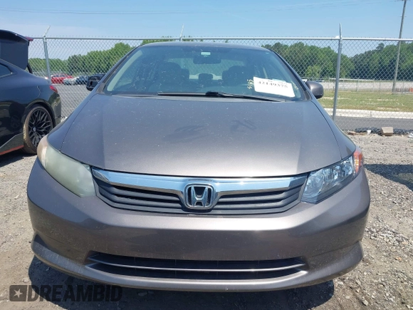 2012 Honda Civic LX z VIN 19XFB2F52CE076933, wystawiony jako IAAI lot #42149375 z przebiegiem 155 496 mil mil oraz . Historia ofert i sprzedaży dostępna na DreamBid. Obrazek 12.