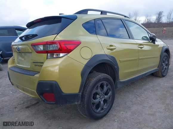 2021 Subaru Crosstrek Sport with VIN JF2GTHRCXMH656247, listed as a IAAI auction lot 41877532 with 32,672 mi miles. Bid and sale history available at carsss.com. Image 4.
