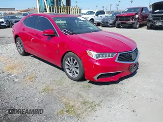 2018 Acura TLX Technology with VIN 19UUB1F59JA007644, listed as a IAAI auction lot 42135885 with 83,081 mi miles and . Bid and sale history available at carsss.com. Image 1.